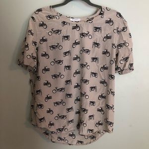 Size L Equipment silk short sleeve Motorcycle top